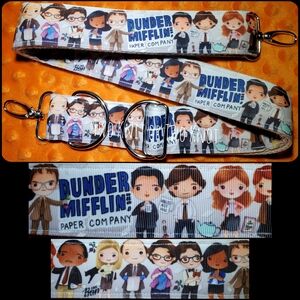 Handmade Adjustable CNC Strap - The Office SHOW - Double D Loop - Dunder Mifflin